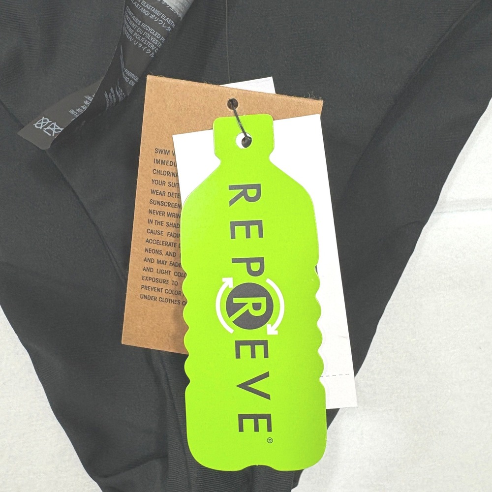 Volcom Simply Seamless Skimpy Bikini Bottoms Black Womens S NWT - Picture 5 of 5